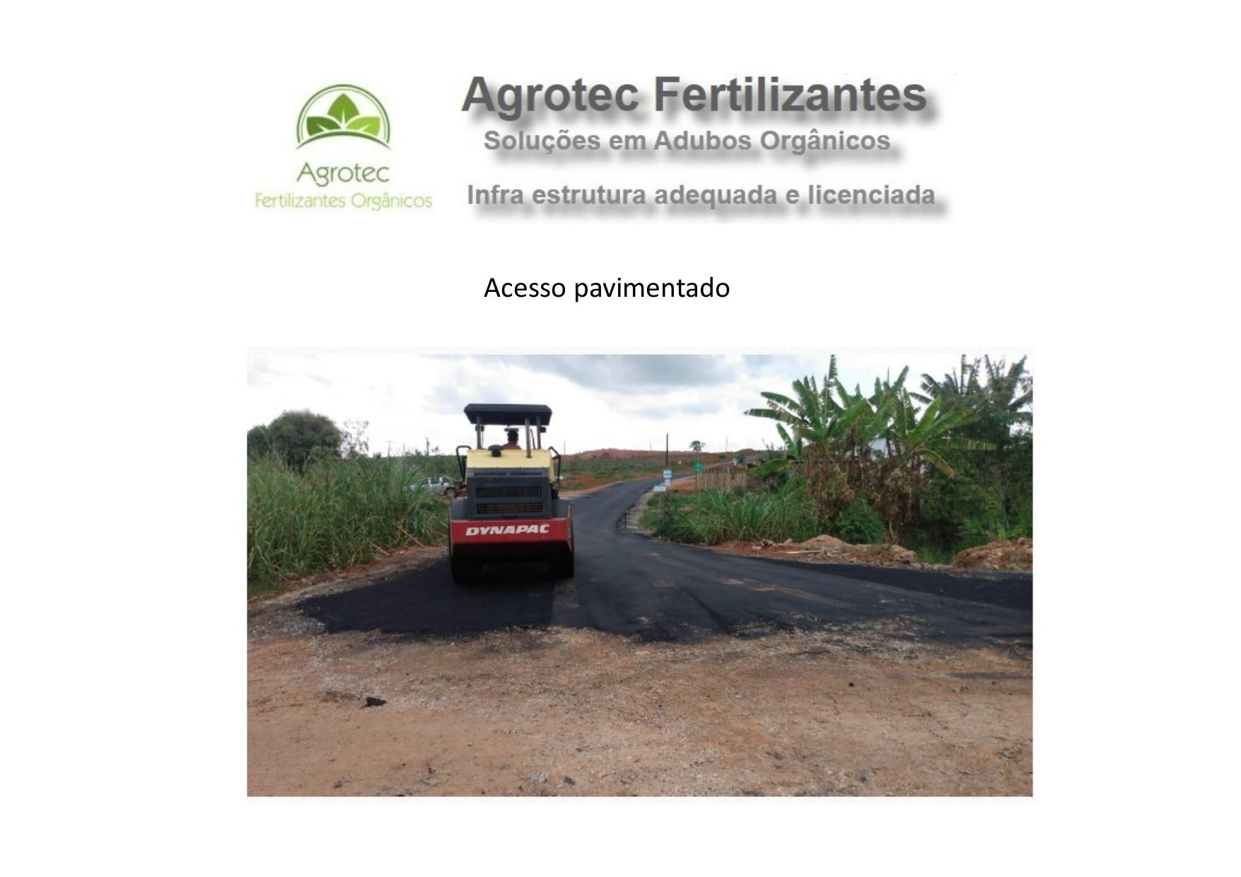 Acesso pavimentado